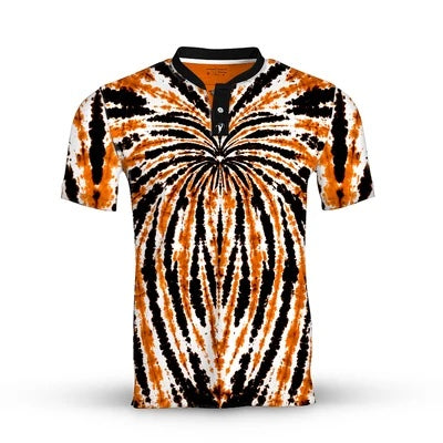 Premium Tie-Dye Inspired Golf Polos