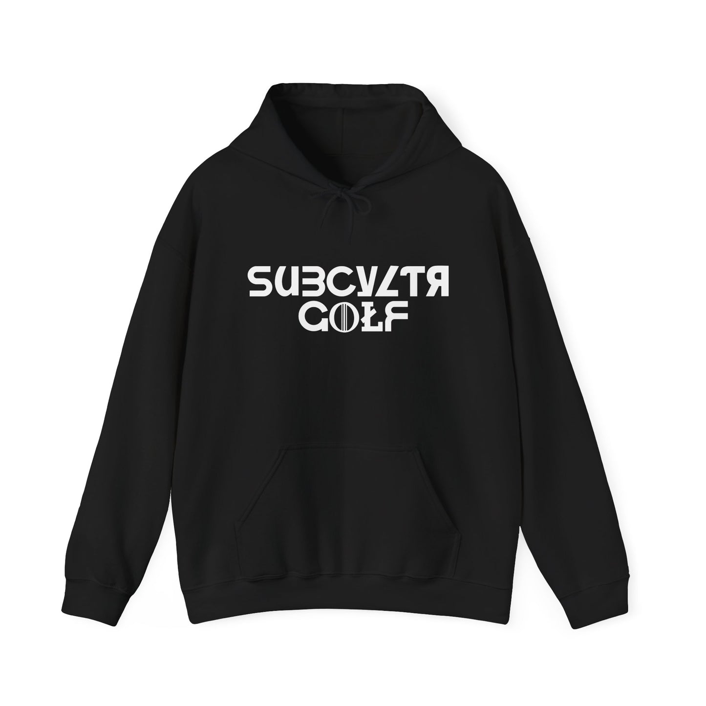 Subcyltr on Hoodie (White)