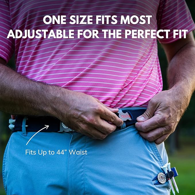 THE BYRD GOLF BELT - Gray Heron