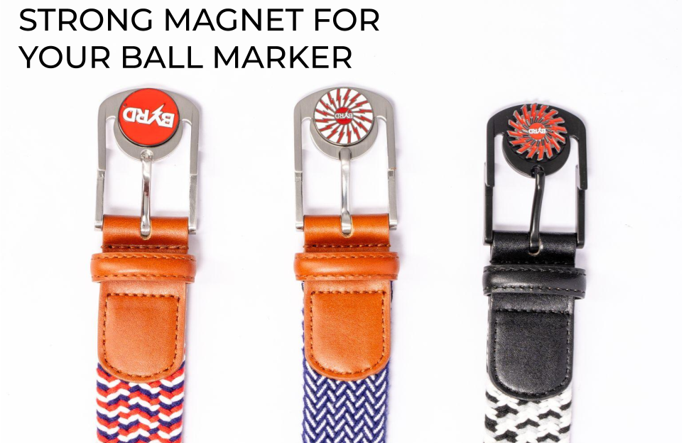 THE BRAIDED BYRD GOLF BELT - Mountain Bluebyrd