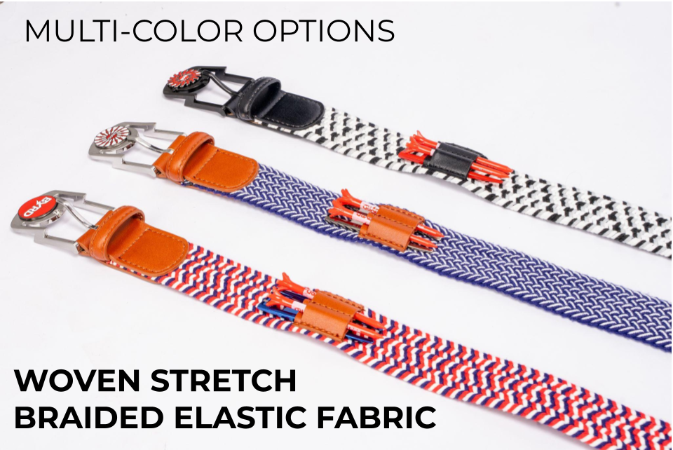 THE BRAIDED BYRD GOLF BELT - Mountain Bluebyrd