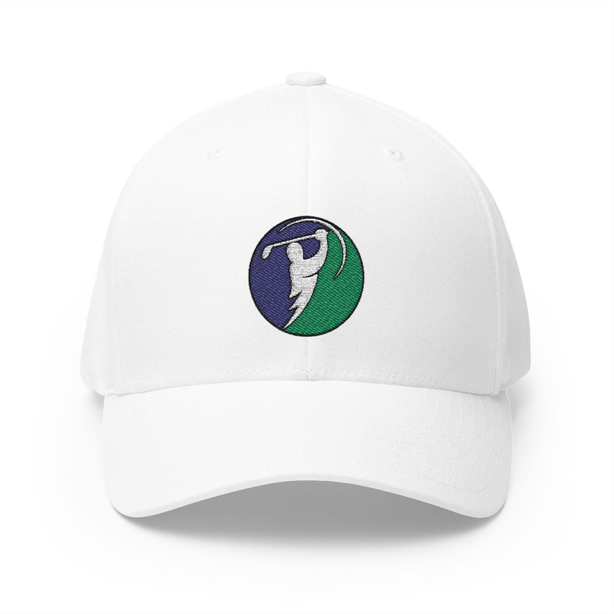 Charcoal & Teal logo on White (front)