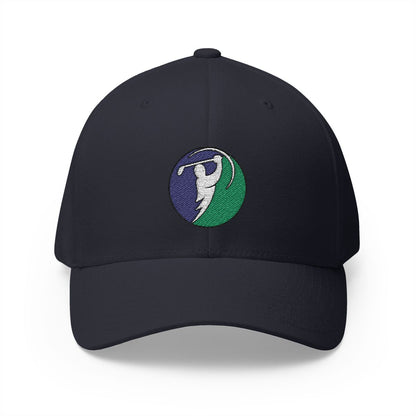 Charcoal & Teal logo on Dark Navy (front)