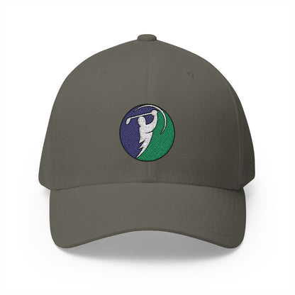 Charcoal & Teal logo on Olive (front)