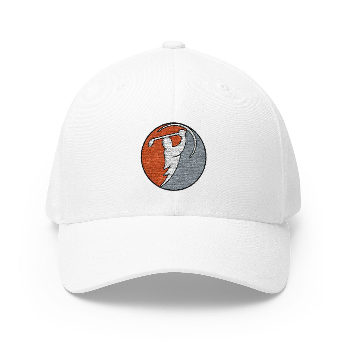 Coral & Seafoam logo on White (front)