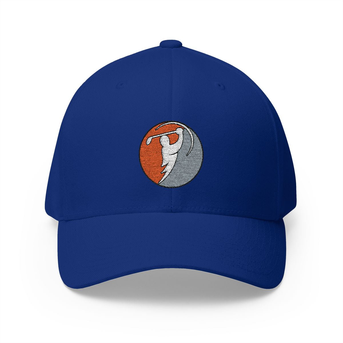 Coral & Seafoam logo on Royal Blue (front)