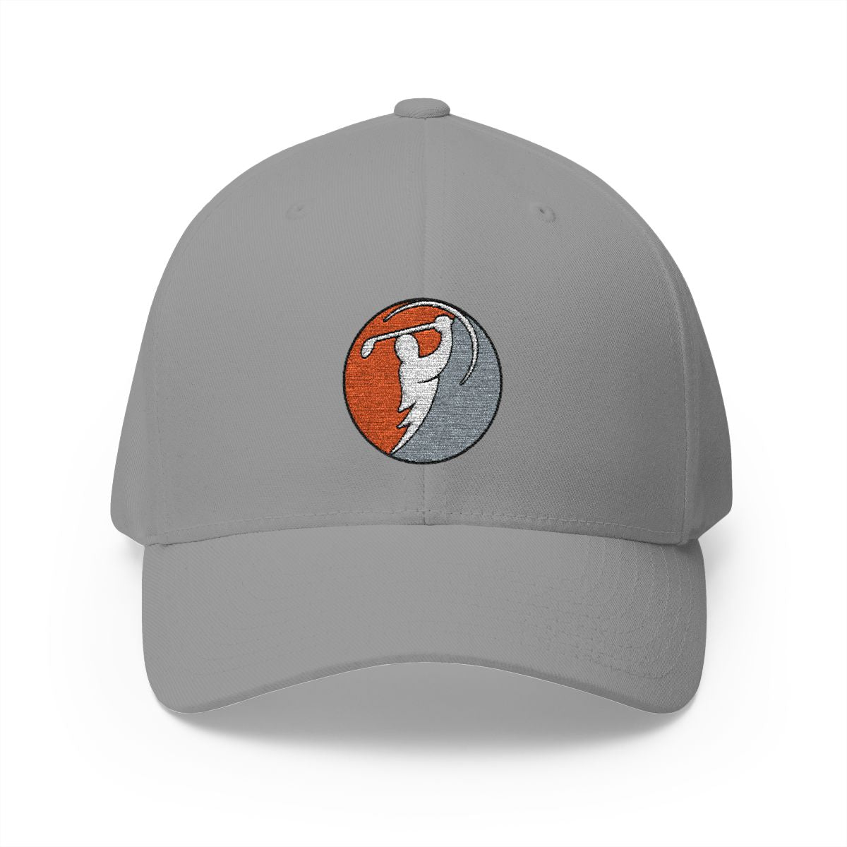 Coral & Seafoam logo on Grey (front)
