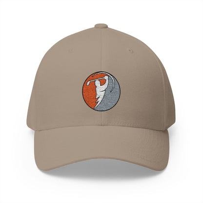 Coral & Seafoam logo on Khaki (front)