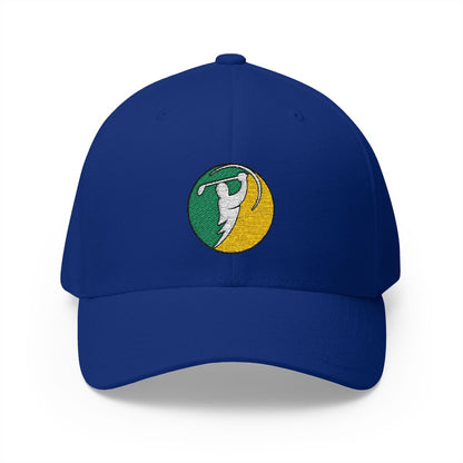 Forest & Cream logo on Royal Blue (front)