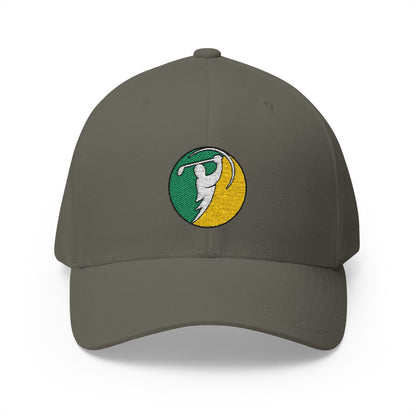 Forest & Cream logo on Olive (front)