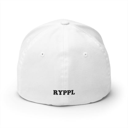 Maroon & Gold logo on White (back)