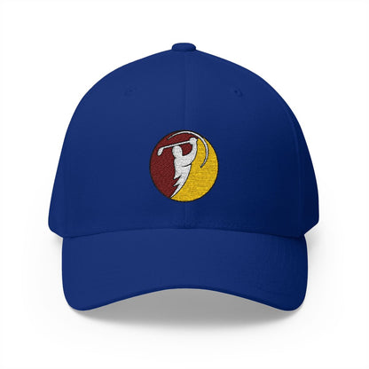 Maroon & Gold logo on Royal Blue (front)