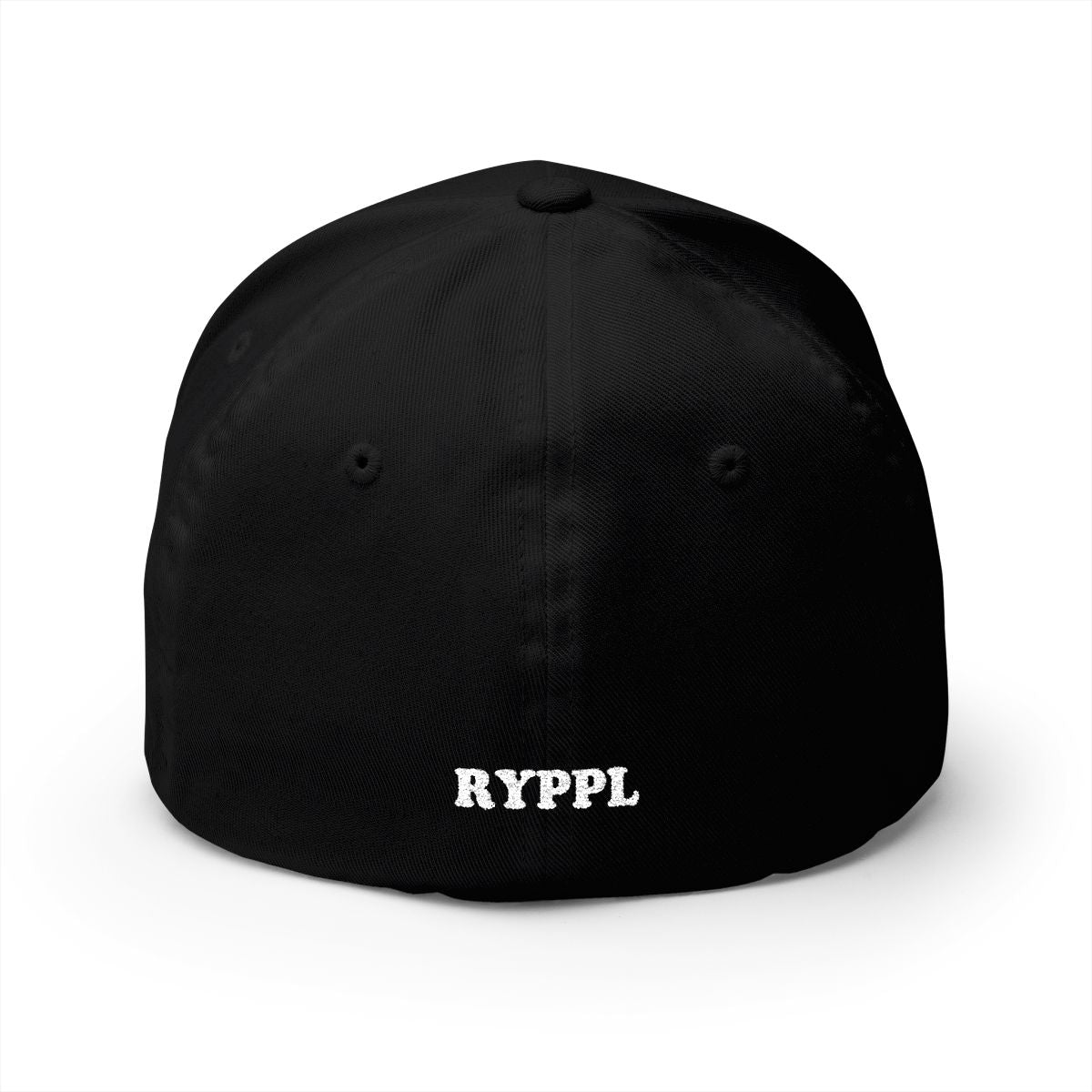 Navy & Silver logo on Black (back)