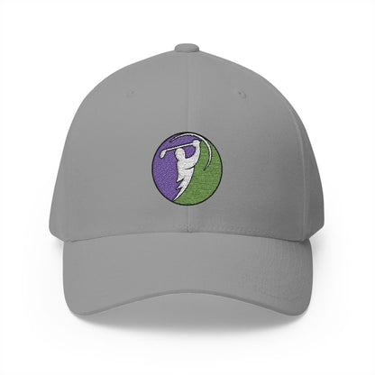 Plum & Mint logo on Grey (front)