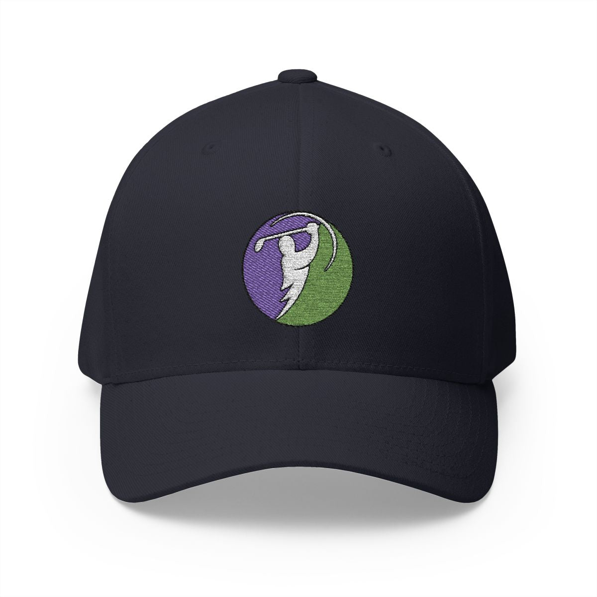 Plum & Mint logo on Dark Navy (front)