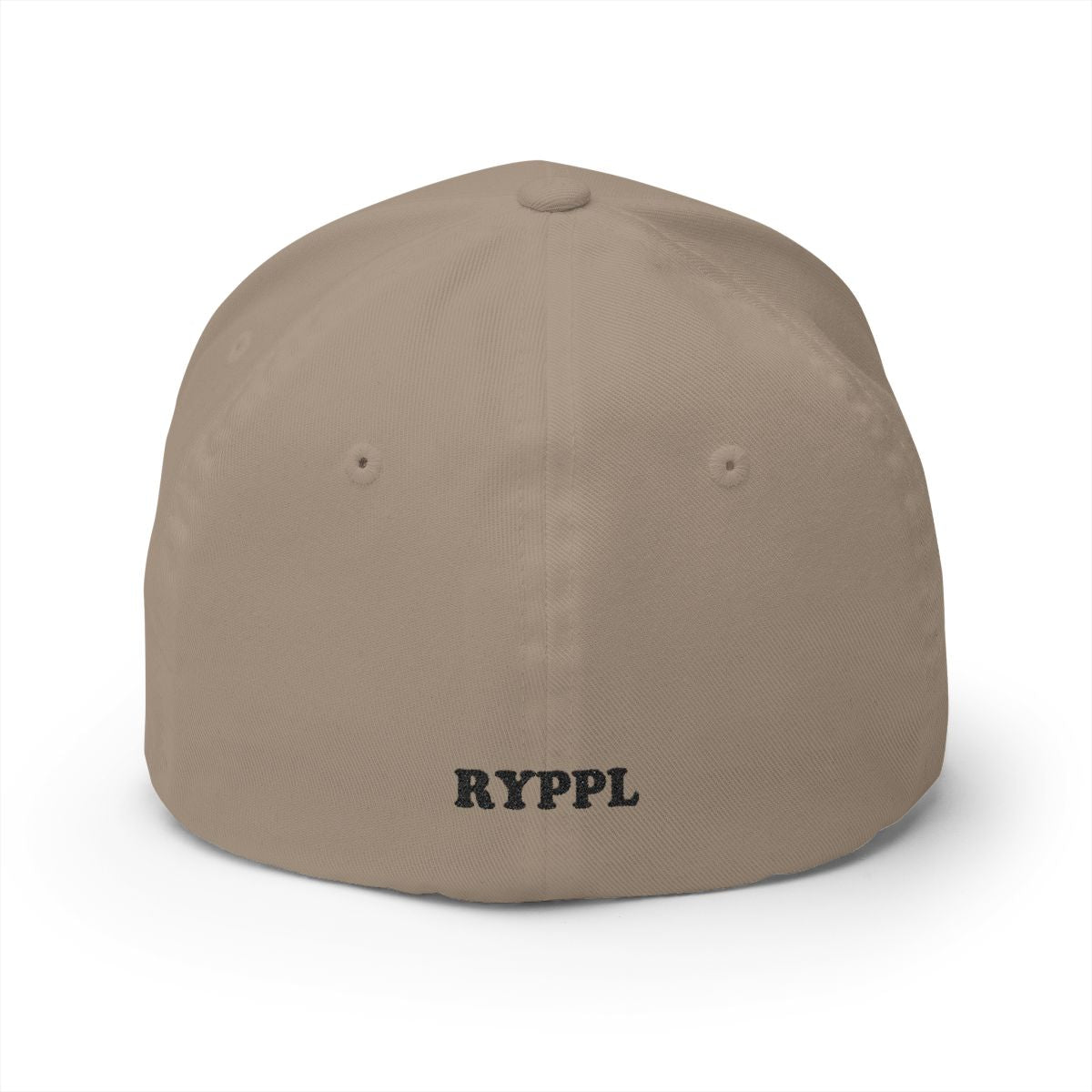 Plum & Mint logo on Khaki (back)