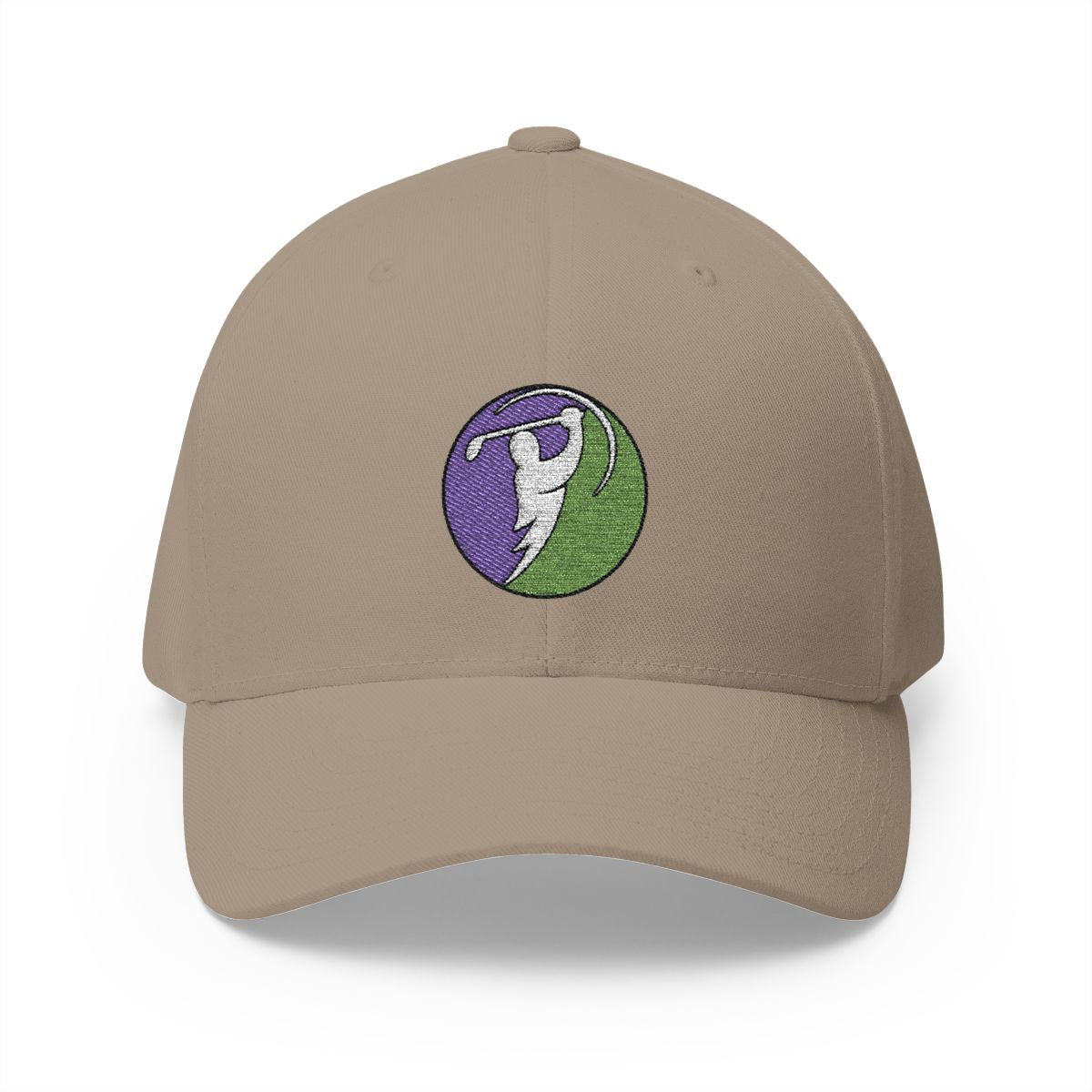 Plum & Mint logo on Khaki (front)