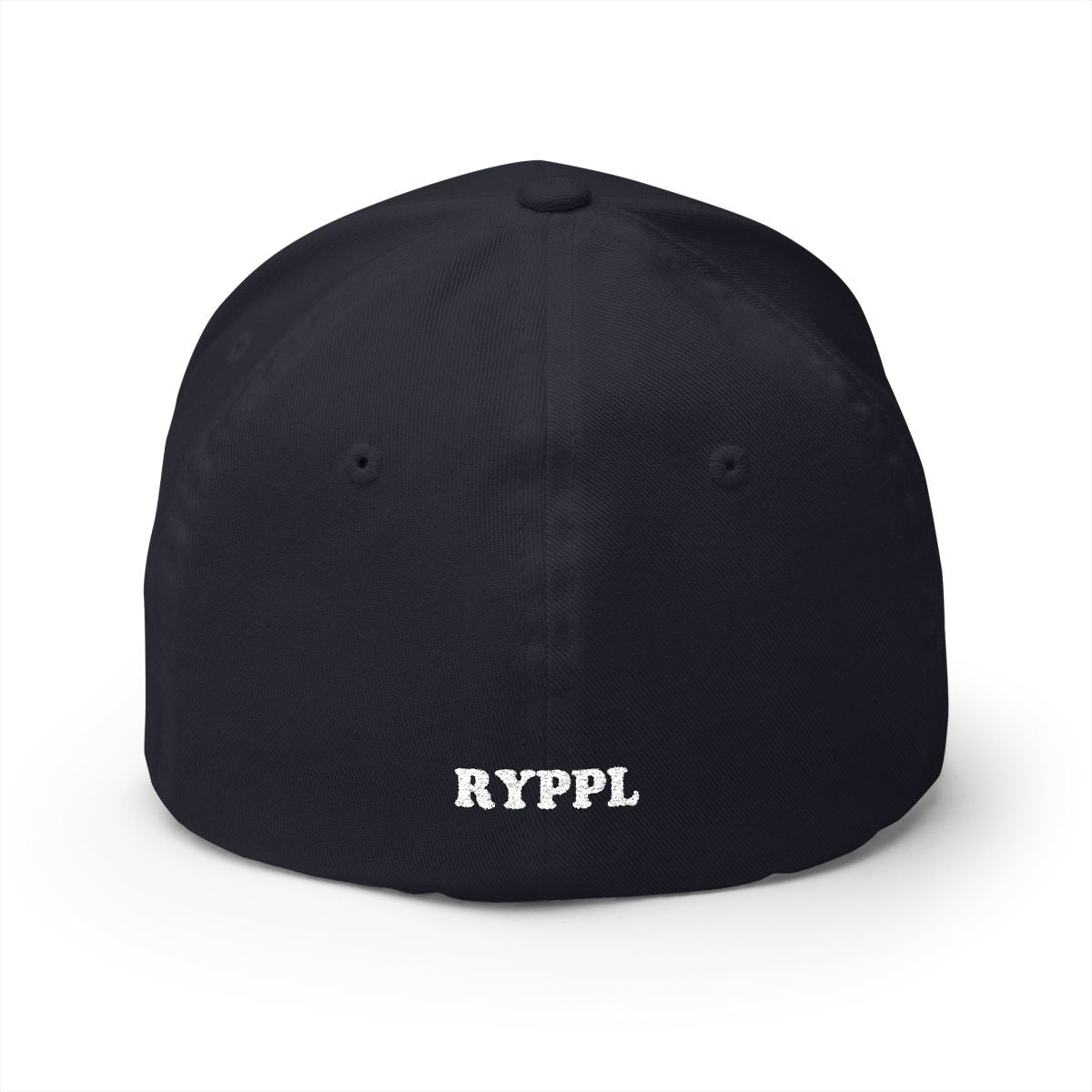 Plum & Mint logo on Dark Navy (back)