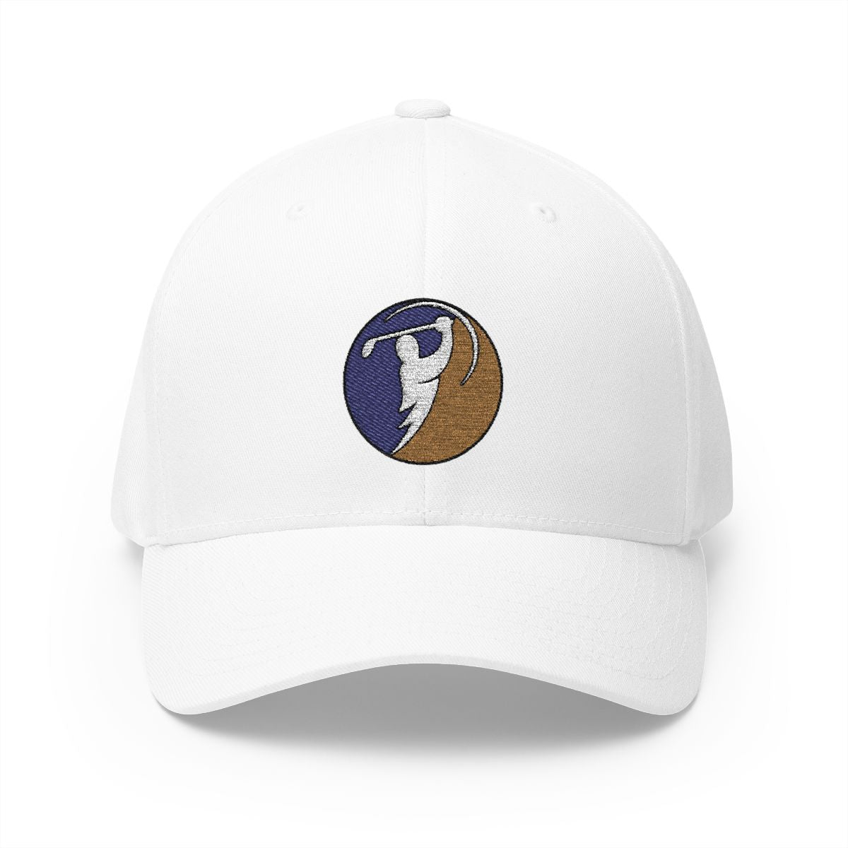 Purple & Gold logo on White (front)