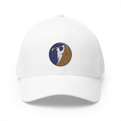 Purple & Gold logo on White (front)