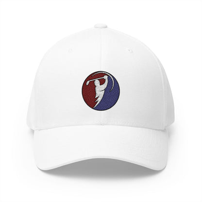 Red & Blue logo on White (front)