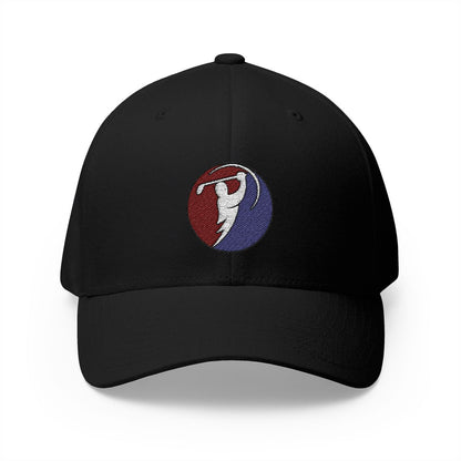 Red & Blue logo on Black (front)