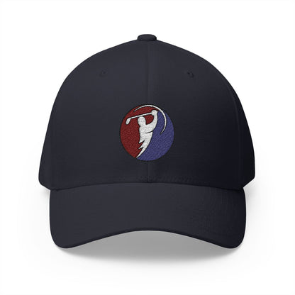 Red & Blue logo on Dark Navy (front)
