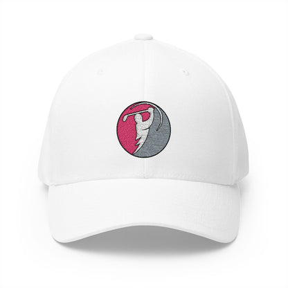 Rose & Turquoise logo on White (front)