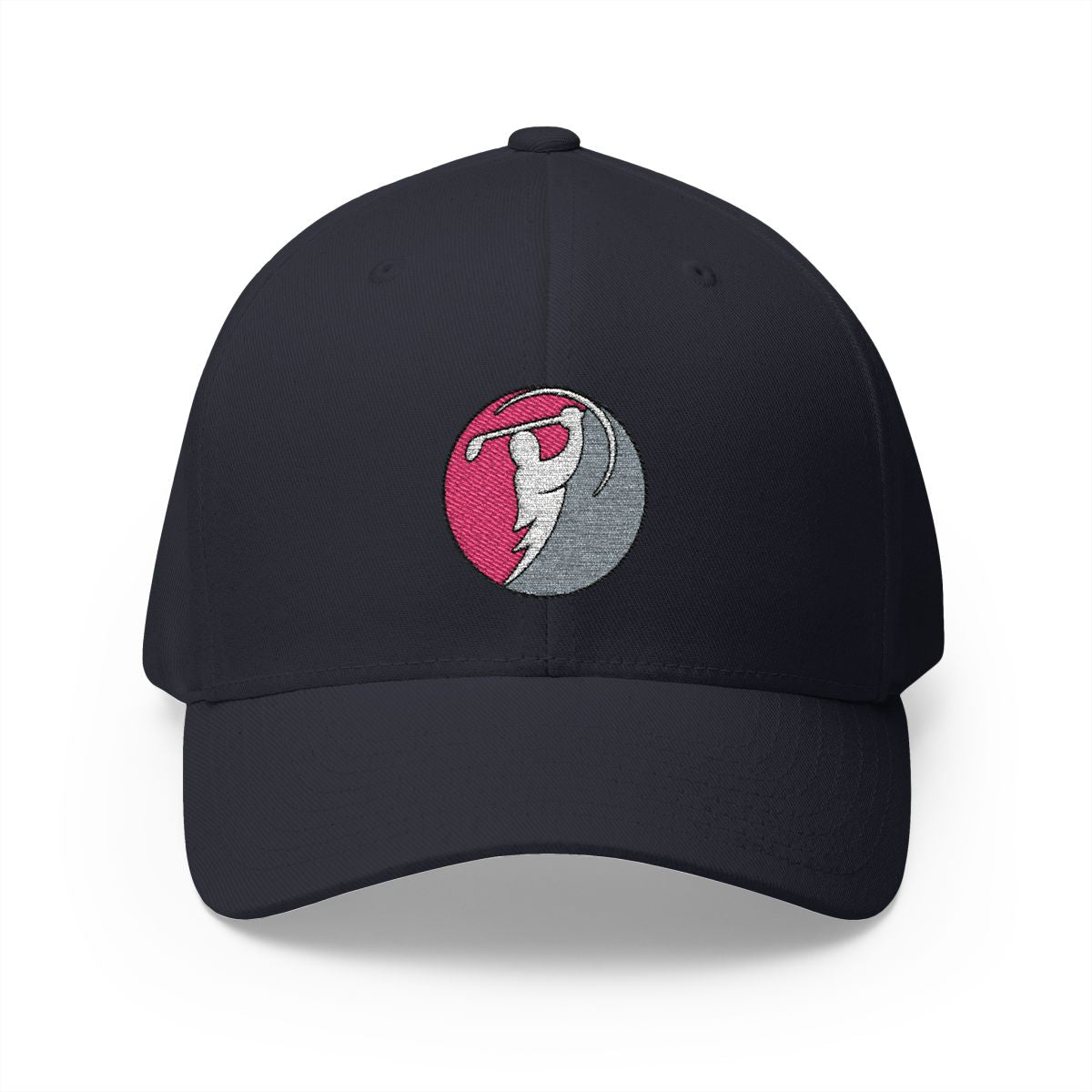 Rose & Turquoise logo on Dark Navy (front)