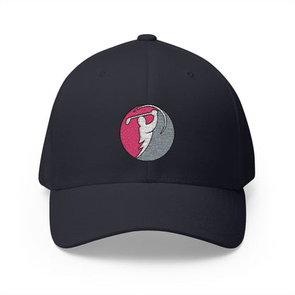 Rose & Turquoise logo on Dark Navy (front)