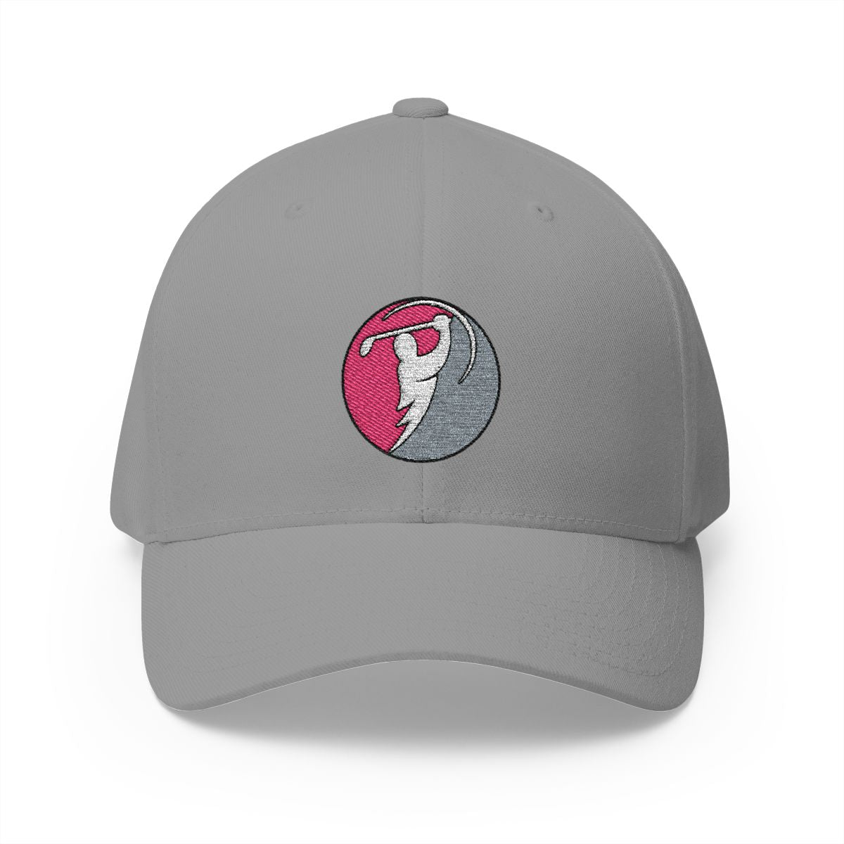 Rose & Turquoise logo on Grey (front)