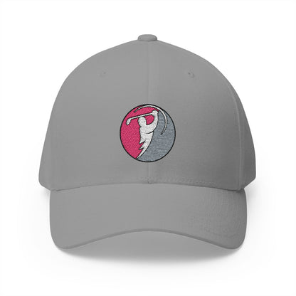 Rose & Turquoise logo on Grey (front)