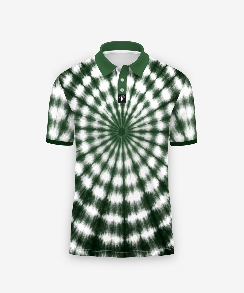 Premium Tie-Dye Inspired Golf Polos